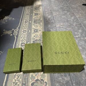 Authentic Gucci Boxes
